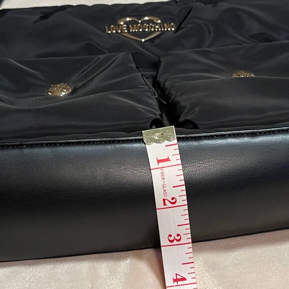 LOVE Moschino Nylon Puffer Tote with Bonus - NWOT - Picture 10 of 13